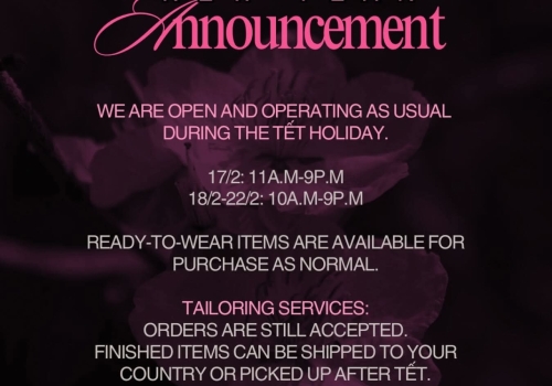 Vietnamese New Year Announcement