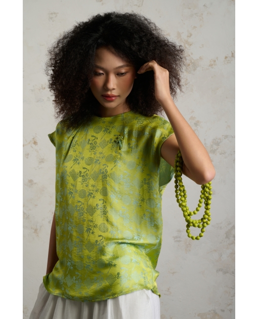 Chuồn chuồn - Pleated collar blouse
